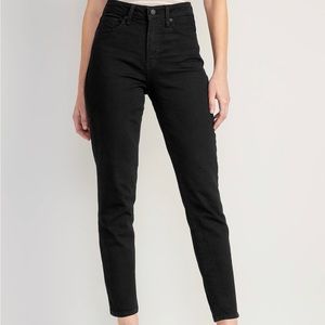 OLD NAVY HIGH RISE OG STRAIGHT JEANS
